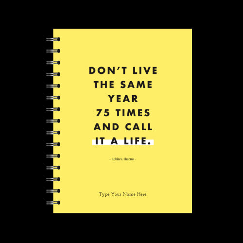 A5 Spiral Journal - Don&