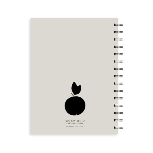 A5 Spiral 24/25 Mid-Year Diary - Fruits - Grey