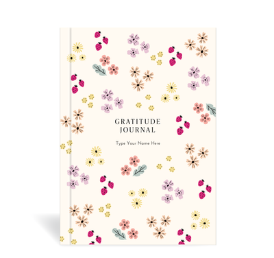 A5 Journal - Gratitude - Äng - Creme