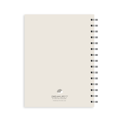 A5 Spiral 24/25 Mid-Year Diary - Igelkott - Grey