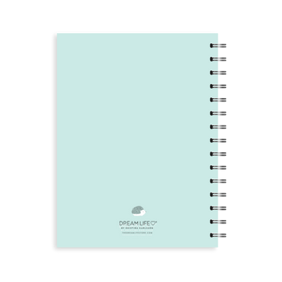 A5 Spiral 24/25 Mid-Year Diary - Igelkott - Mint