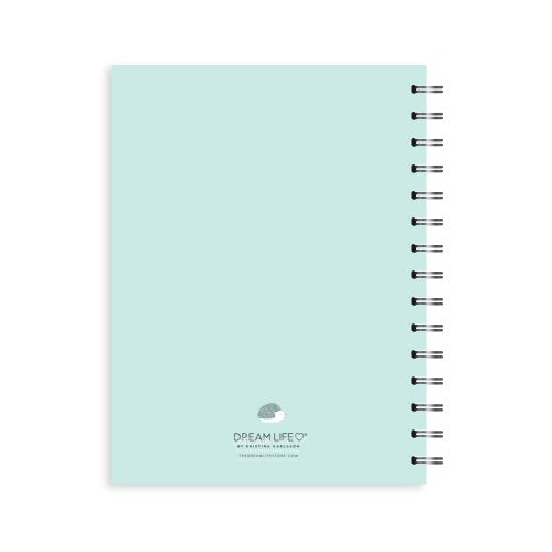 A5 Spiral 24/25 Mid-Year Diary - Igelkott - Mint