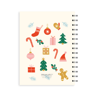 A5 Spiral Recipe Journal - Christmas - Jolly