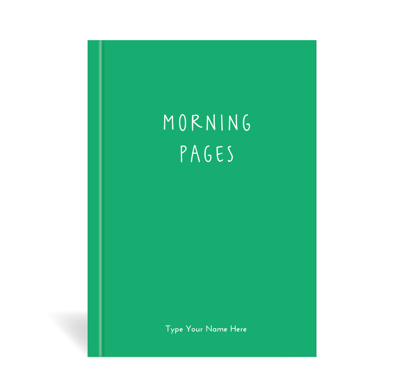 A5 Journal - Morning Pages - Emerald