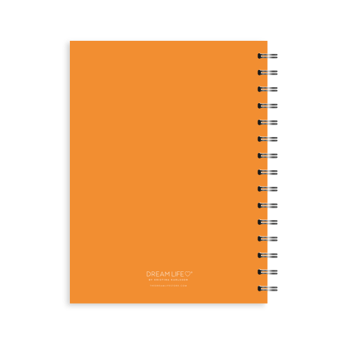 A5 Spiral - Plan Your Year Journal - Orange