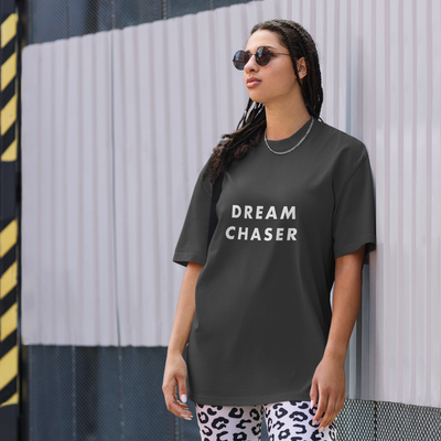 DREAM CHASER Oversized faded t-shirt