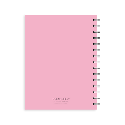 A5 Spiral Journal - Habit - Pink