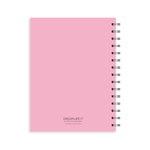 A5 Spiral Journal - Habit - Pink