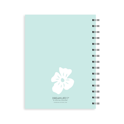 A5 Spiral Journal - Daily Progress - Sippa - Mint