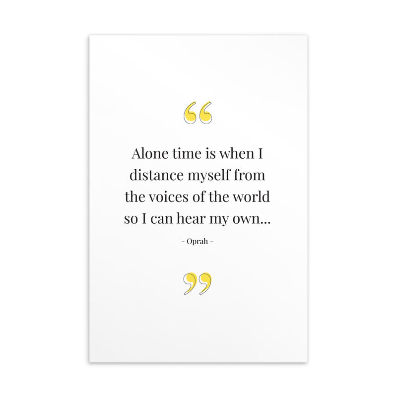 ALONE TIME Art Card