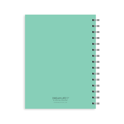 A5 Spiral Journal - IWD - Inspire Inclusion - Teal