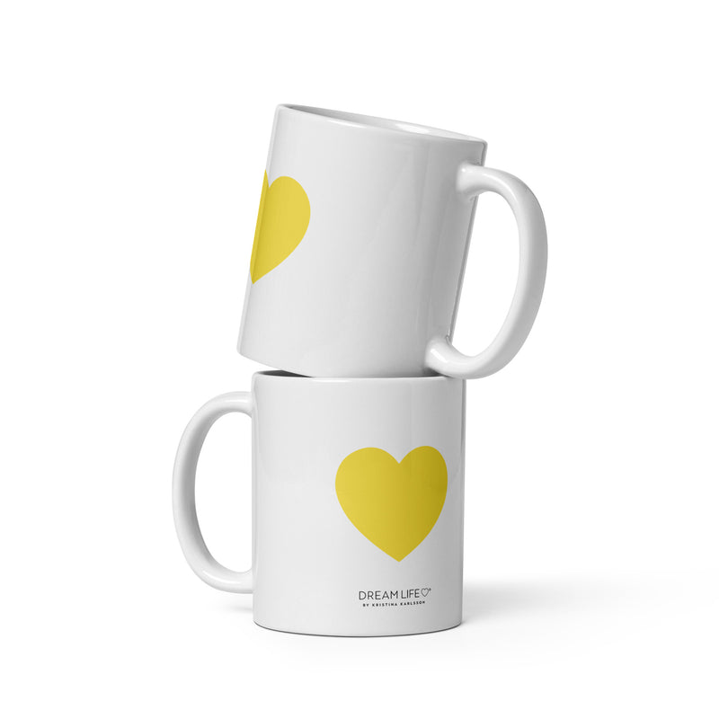 Mug - Yellow Heart