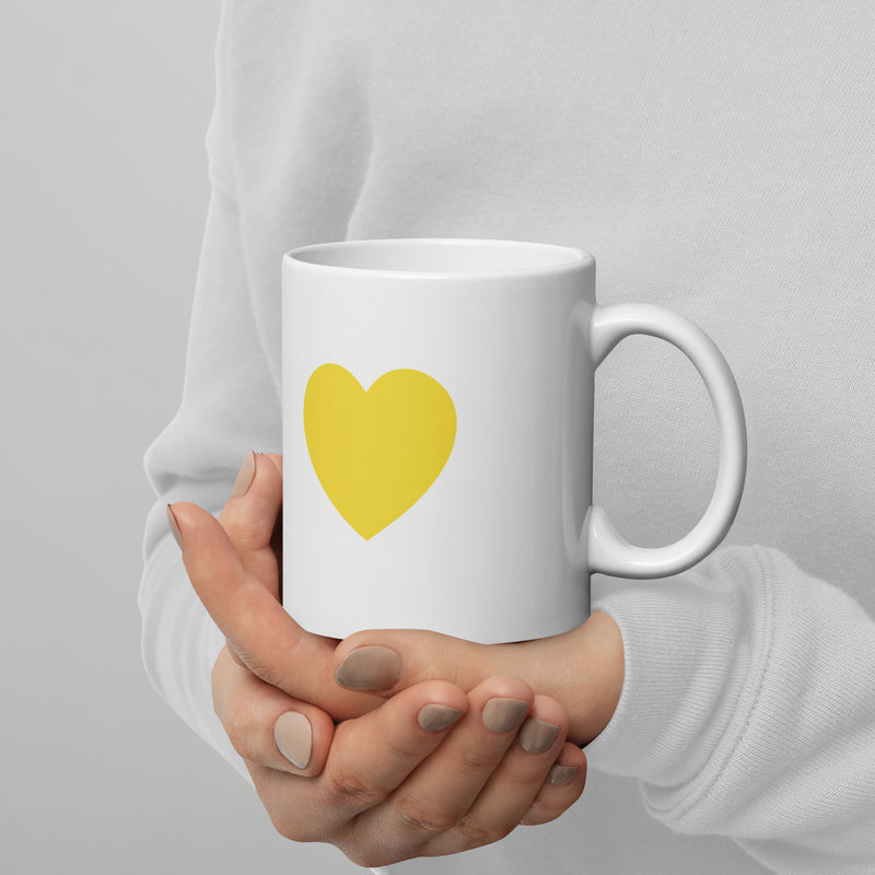 Mug - Yellow Heart