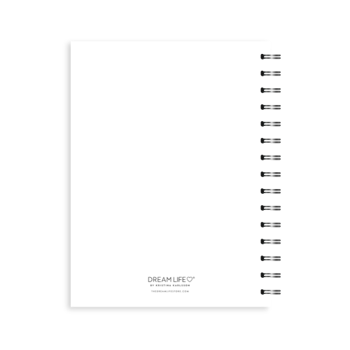 A5 Spiral Wellness Journal - What matters - White