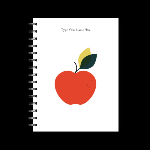 A5 2024 Spiral Teacher Diary - Apple