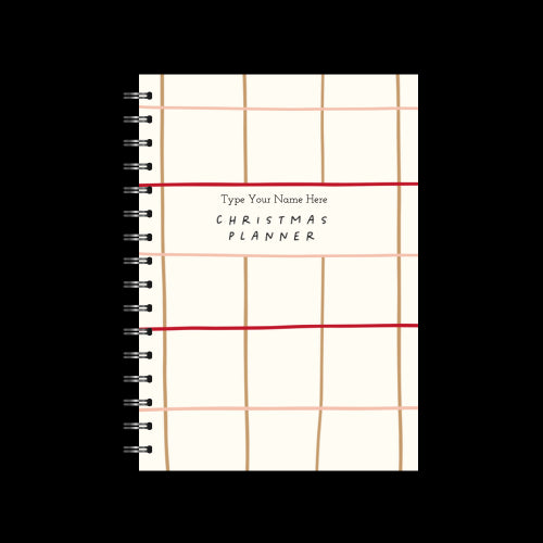 A5 Christmas Planner 2023 - Red
