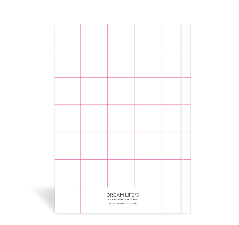 A5 Journal - Daily Progress - Pink