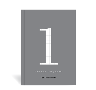 A5 Journal - Plan Your Year - Grey