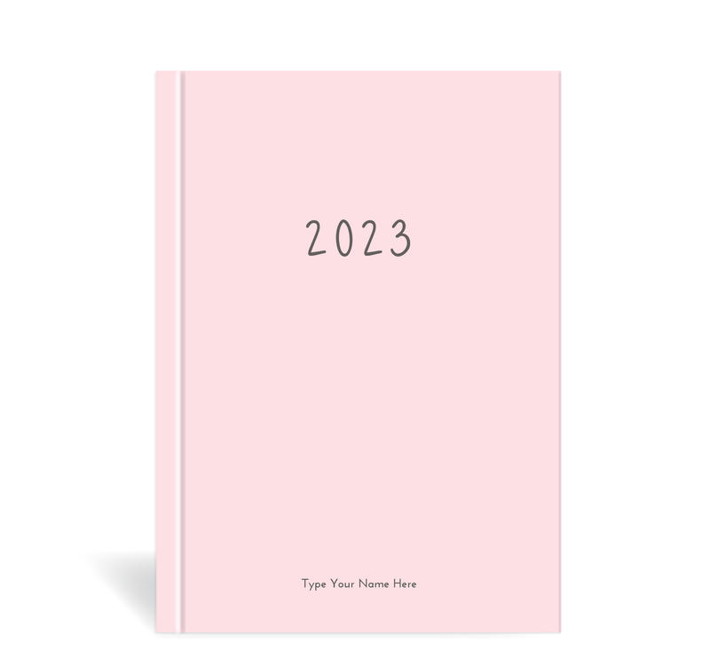 A5 2023 Family Diary - Pink