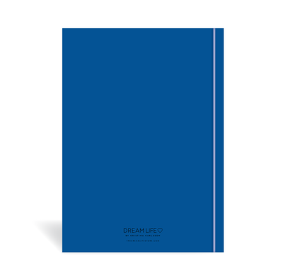 A5 2023 Vertical Weekly Diary - Blue