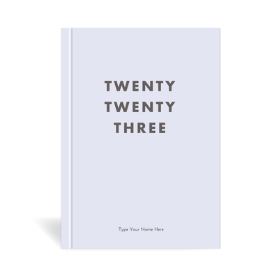 A5 2023 Week to a Page Diary - Lilac