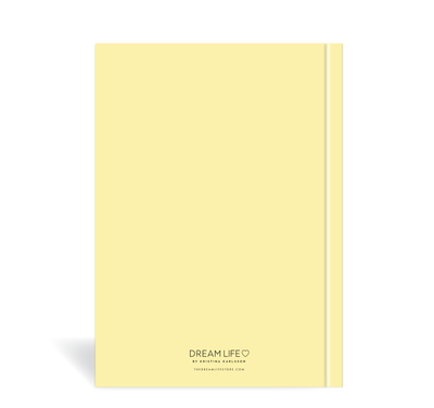 A5 2023 Wellbeing Diary - Yellow