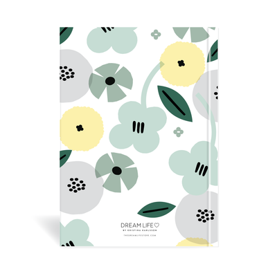 A5 2023 Week to a Page Diary - Summer - Green