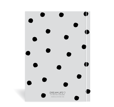 A5 2024 Teacher Diary - Dots - Grey