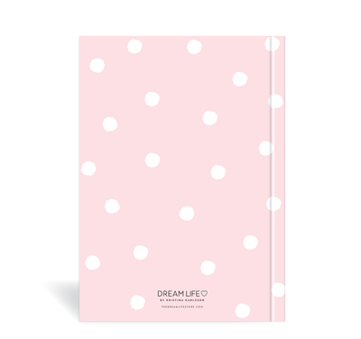 A5 2024 Teacher Diary - Dots - Pink