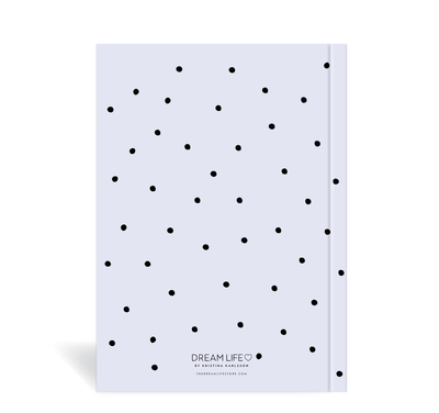 A5 23/24 Mid-Year Diary - Dots - Lilac