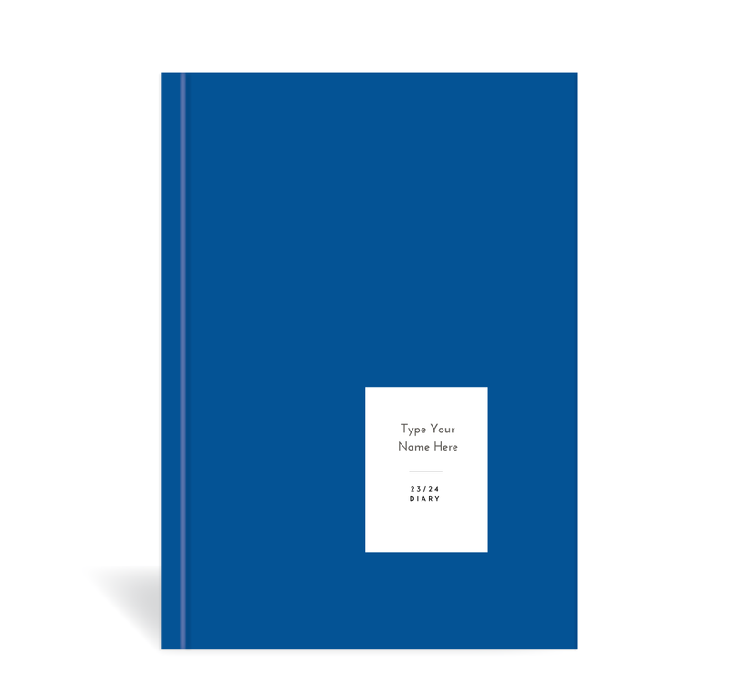 A5 23/24 Mid-Year Diary - Blue