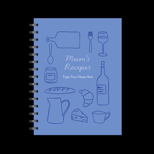 A5 Spiral Recipe Journal - Mum&