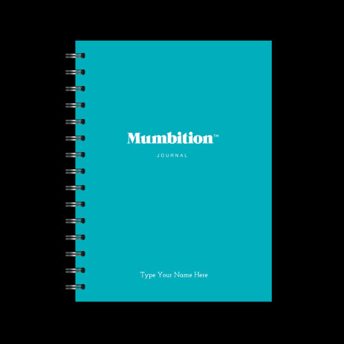 A5 Spiral Journal - Mums & Co - Mumbition™ - Teal