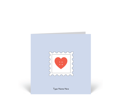 Personalised Card - Love Mail