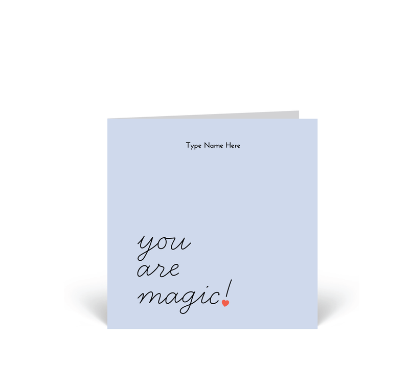 Personalised Card - You&