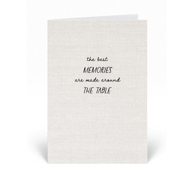 Personalised Card -The Best Memories...