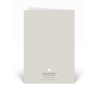 Personalised Card - For You - Sand