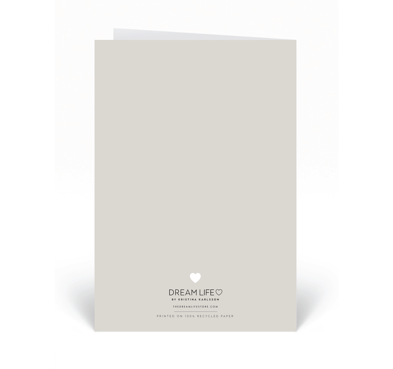 Personalised Card - For You - Sand