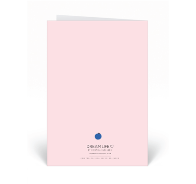 Personalised Card - I Like You Berry Much - Pink