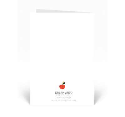 Personalised Card - You're the Best Teacher