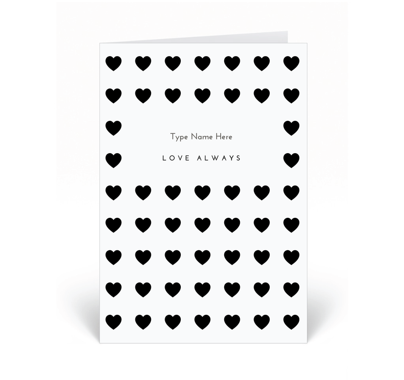 Personalised Card - Love Always