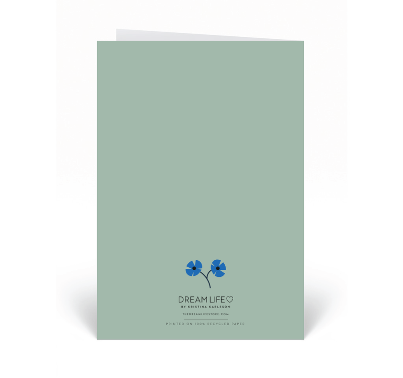 Personalised Card - Happy Birthday - Tropical - Green