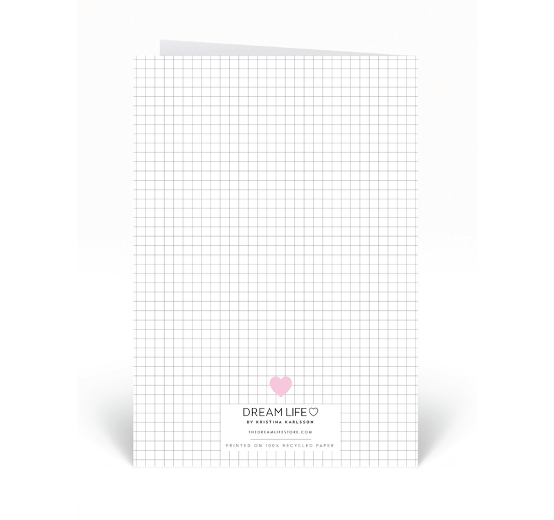 Personalised Card - Pink Heart