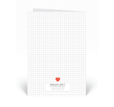 Personalised Card - Red Heart