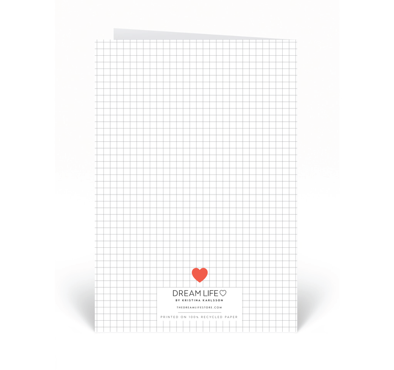 Personalised Card - Red Heart