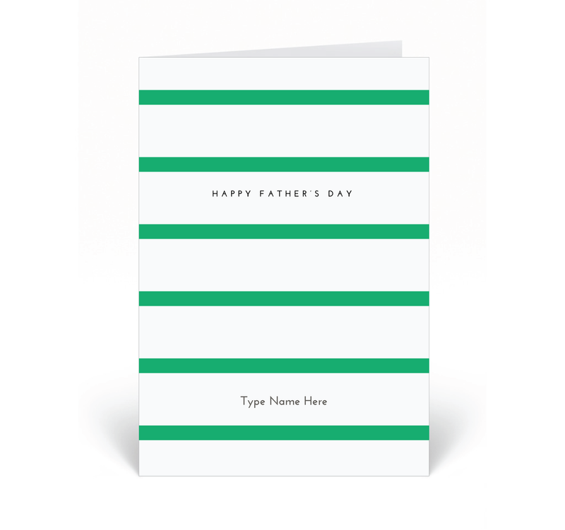 Personalised Card - Happy Father&