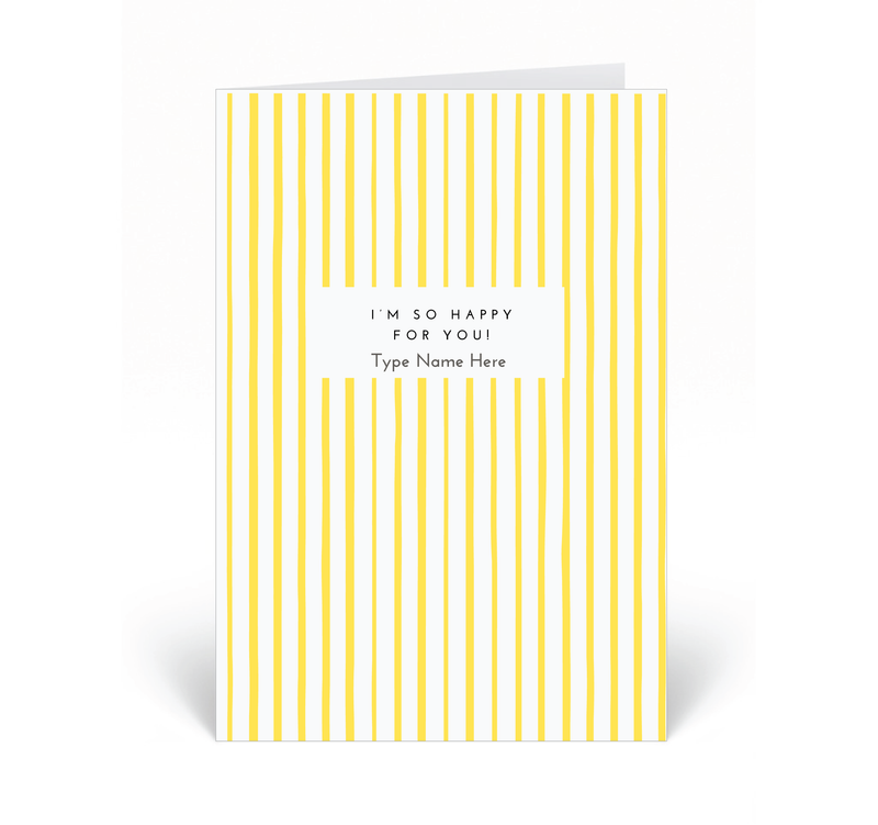 Personalised Card - I&