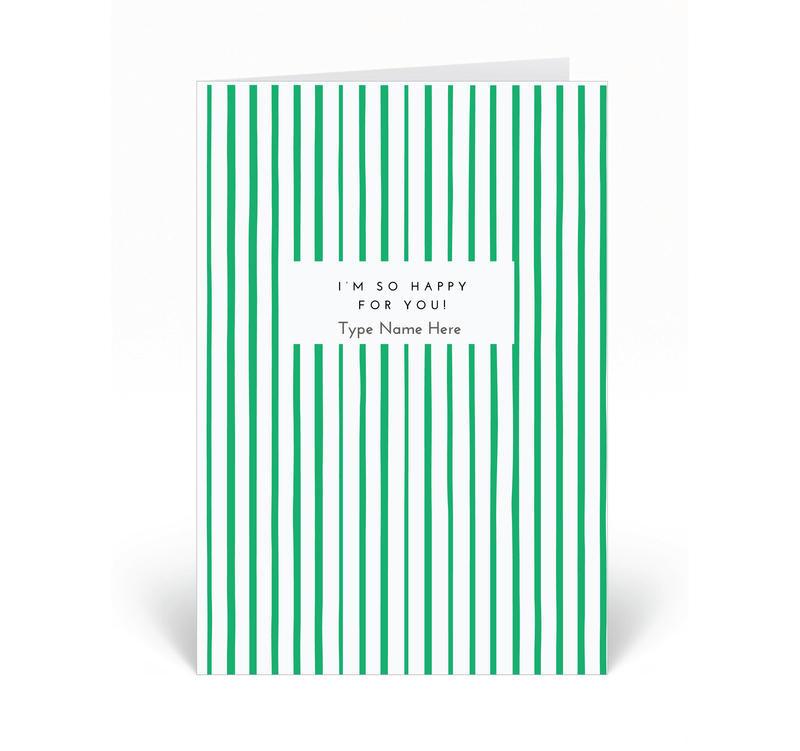 Personalised Card - I&