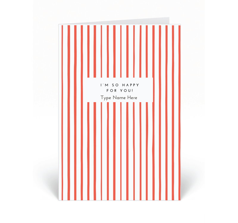Personalised Card  - I&
