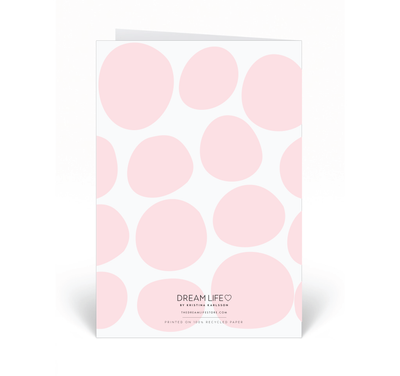 Personalised Card - Happy Birhtday - Pebble - Pink